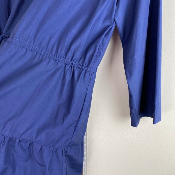 Tuckernuck Pomander Place Lucy Blue Cotton Mini Dress Size M - Picture 7 of 12